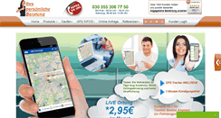 Desktop Screenshot of ortung-kfz.de